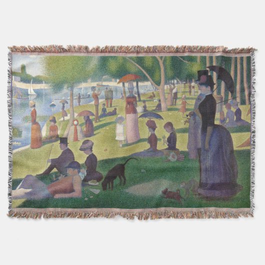 Zondag in La Grande Jatte Seurat Painting Deken (Voorkant)