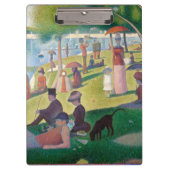 Zondag in La Grande Jatte Seurat Painting Klembord (Voorkant)