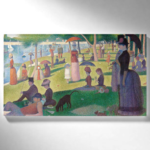 Zondag in La Grande Jatte Seurat Painting Naambadge