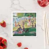 Zondag in La Grande Jatte Seurat Painting Servet (Insitu)