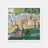 Zondag in La Grande Jatte Seurat Painting Servet (Voorkant)