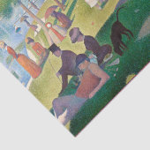 Zondag in La Grande Jatte Seurat Painting Tissuepapier (Detail)