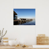 Zondag in marina | Perth, Australië Poster (Keuken)