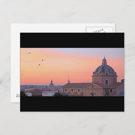 Zondag in Rome Briefkaart (Voorkant / Achterkant)