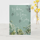 Zondag Kaart (Gele Bloem)