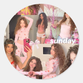 Zondag Kalogeras Collage Sticker