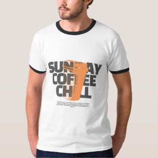 Zondag Koffie Chillen – Koffie Liefhebber Weekend T-shirt
