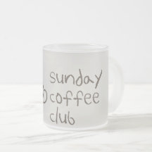 Zondag Koffieclub Mok | Gezellige Koffieliefhebber