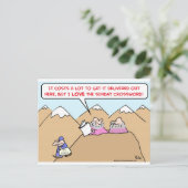 zondag kruiswoordje briefkaart (Staand voorkant)