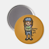 Zondag magneet. magneet (Voorkant / Achterkant)