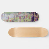 Zondag Middag Geïnspireerde Skateboard Deck Seurat (Horizontaal)