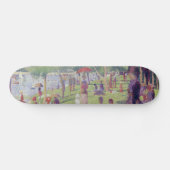 Zondag Middag Geïnspireerde Skateboard Deck Seurat (Horizontaal)
