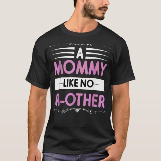 Zondag Mothersday bevestig je moeder als geen moed T-shirt (Voorkant)