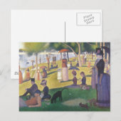 Zondag om 12.00 uur in La Grande Jatte Briefkaart (Voorkant / Achterkant)