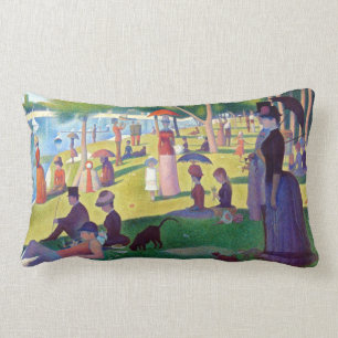 Zondag om 12.00 uur in La Grande Jatte door Seurat Kussen