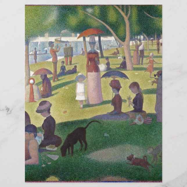 Zondag om 12.00 uur op het eiland La Grande Jatt (Voorkant)