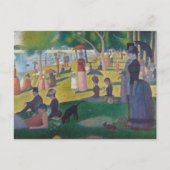 Zondag om 12.00 uur op het eiland La Grande Jatte Briefkaart (Voorkant)