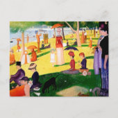 Zondag om 12.00 uur op het eiland La Grande Jatte Briefkaart (Voorkant)