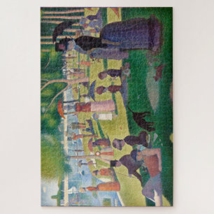 Zondag om 12.00 uur op het eiland La Grande Jatte Legpuzzel