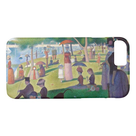 Zondag om 12.00 uur te La Grande Jatte, Seurat Case-Mate iPhone Case (Achterkant (Horizontaal))