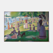 Zondag om 12.00 uur te La Grande Jatte, Seurat Deurmat (Voorkant)