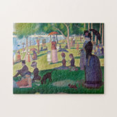 Zondag om 12.00 uur te La Grande Jatte, Seurat Legpuzzel (Horizontaal)