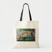 Zondag om 12.00 uur te La Grande Jatte, Seurat Tote Bag (Voorkant)