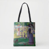 Zondag om 12.00 uur te La Grande Jatte, Seurat Tote Bag (Voorkant)