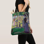 Zondag om 12.00 uur te La Grande Jatte, Seurat Tote Bag (Dichtbij)
