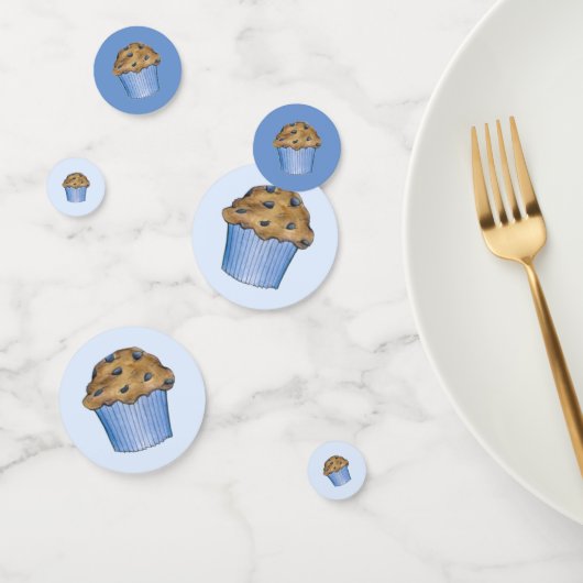 Zondag Ontbijt Brunch Party Blueberry Muffin Confetti (Groep)
