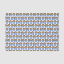 Zondag Ontbijt Brunch Party Blueberry Muffin Tissuepapier