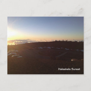 Zondag op de Top van Haleakala-Maui Hawaii Briefkaart