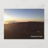 Zondag op de Top van Haleakala-Maui Hawaii Briefkaart (Voorkant)