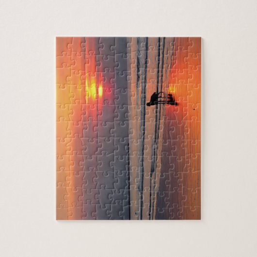 Zondag op het Ierse Zee - 8 x 10 - 110 stuks Legpuzzel (Verticaal)