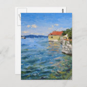 Zondag op het meer van de Constance (Zuid-Duitslan Briefkaart (Voorkant / Achterkant)