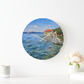 Zondag op het meer van de Constance (Zuid-Duitslan Grote Klok (Huis)