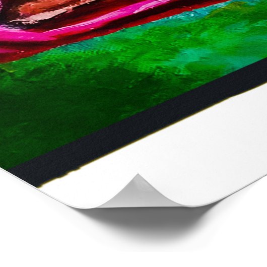 Zondag op het strand poster (Hoek)