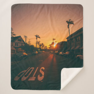 Zondag over de horizon sherpa deken