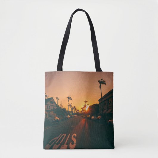 Zondag over de horizon tote bag (Voorkant)