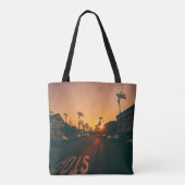 Zondag over de horizon tote bag (Achterkant)