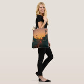Zondag over de horizon tote bag (Op model)