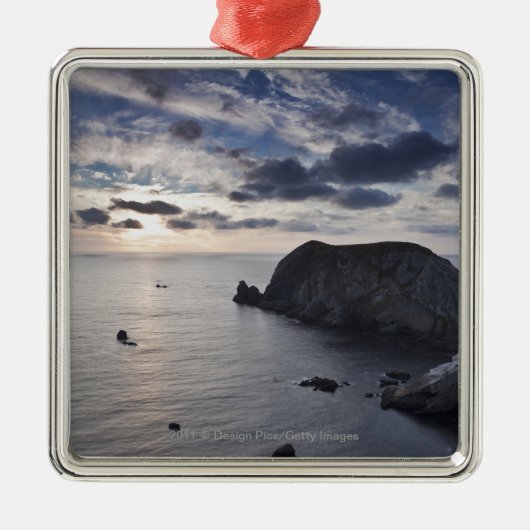 Zondag over de Ierse kust Metalen Ornament (Voorkant)