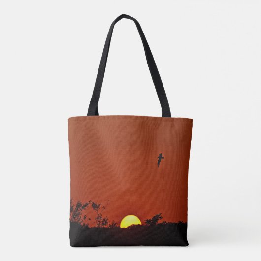 Zondag over de Marsh Tote Bag (Achterkant)