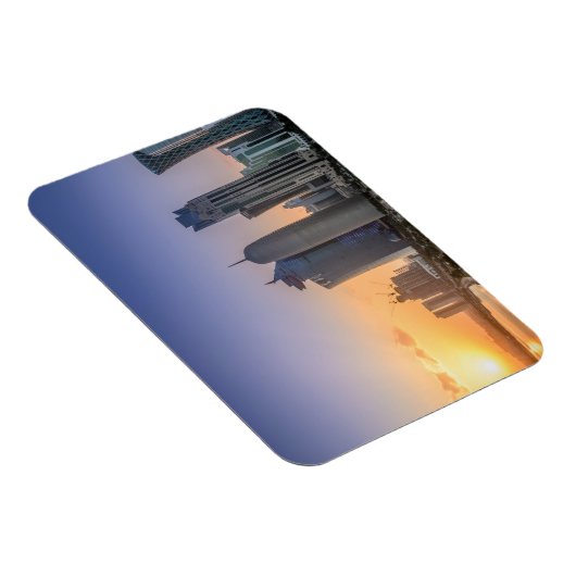 Zondag over de stad Doha, Qatar Magneet (Rechterzijde)