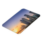 Zondag over de stad Doha, Qatar Magneet (Linkerzijde)