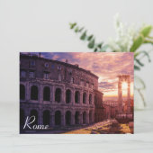 Zondag over het Colosseum van Rome in Rome (Staand voorkant)