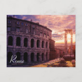 Zondag over het Colosseum van Rome in Rome Briefkaart (Voorkant)