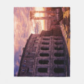 Zondag over het Colosseum van Rome in Rome Fleece Deken (Voorkant)