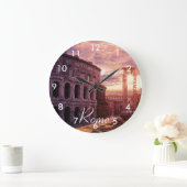 Zondag over het Colosseum van Rome in Rome Grote Klok (Huis)