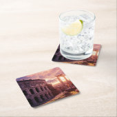 Zondag over het Colosseum van Rome in Rome Kartonnen Onderzetters (Insitu)